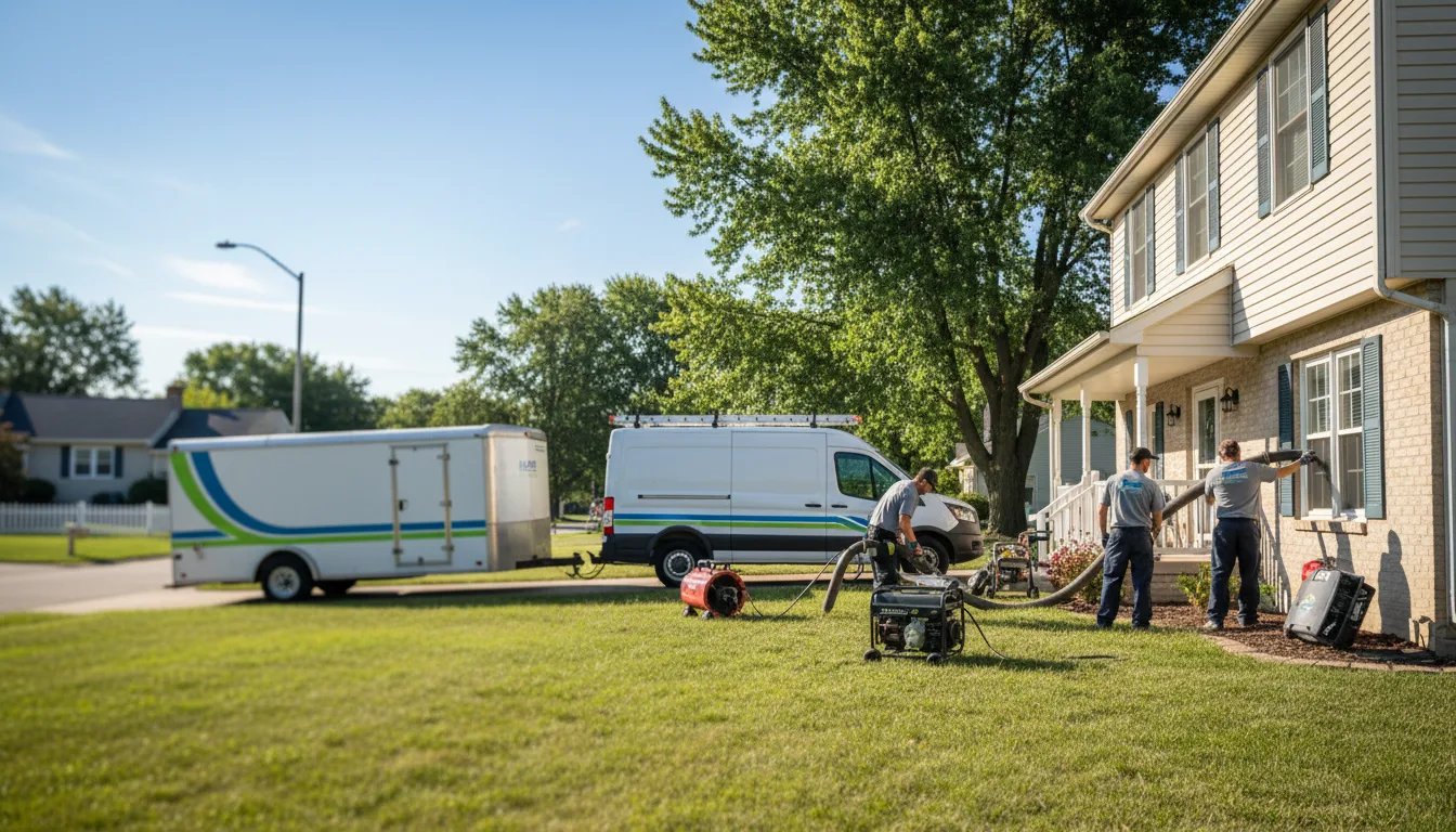 Flooded Basement Restoration And Cleanup With Repair in Castorland, NY near me